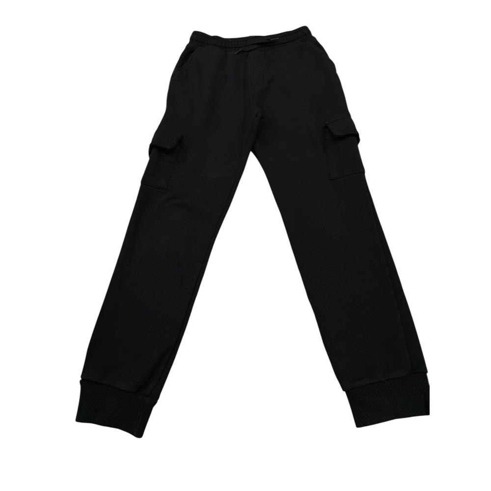 Hurley Kids Cargo Jogger Pants Black Size L‎ 12-13 Yrs Elastic Waist Pockets